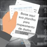 Planilha Mapeamento de Dados LGPD