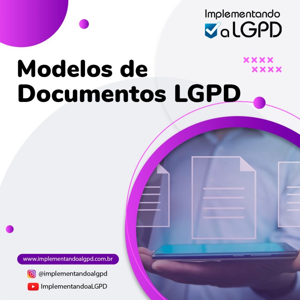 Modelos de Documentos LGPD