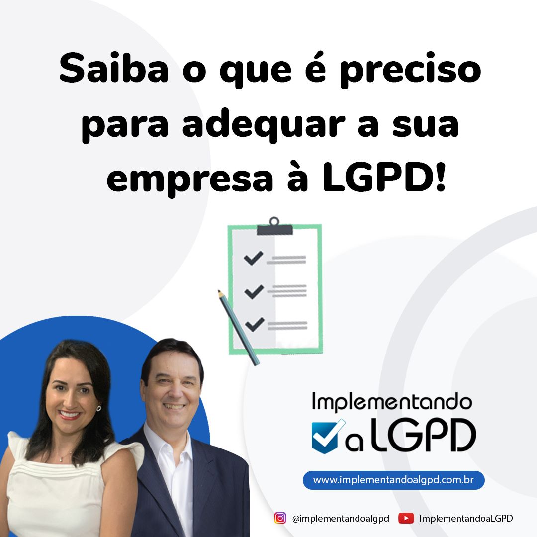 Como adequar a empresa à LGPD