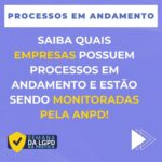 A ANPD e os processos em monitoramento