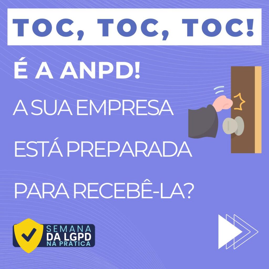 Fiscalização pela ANPD